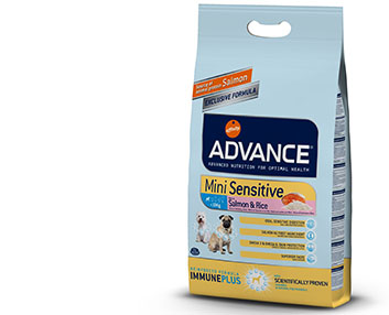 Alimento para perros mini sensibles